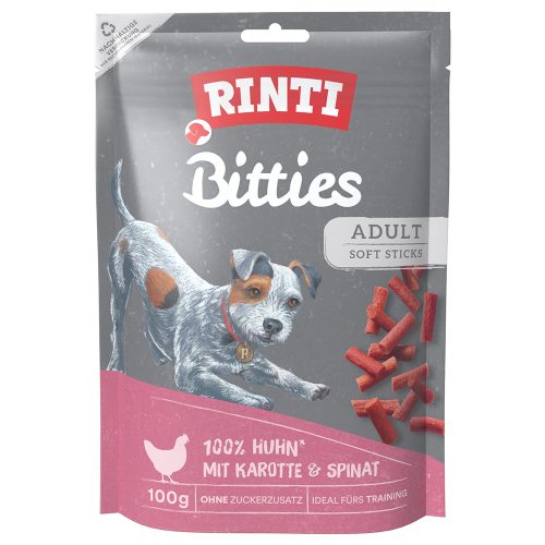 Rinti, Rinti Bitties Karotte mit Spinat für Hunde (100g)