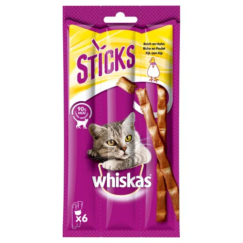 whiskas, whiskas - Whiskas Sticks Lachs 6x6g, 36g