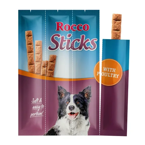 Sparpaket Rocco Sticks - Geflügel 3 x 12 St. (360 g)