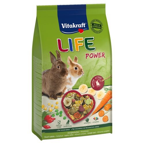Vitakraft, Vitakraft LIFE POWER Zwergkaninchen 600g