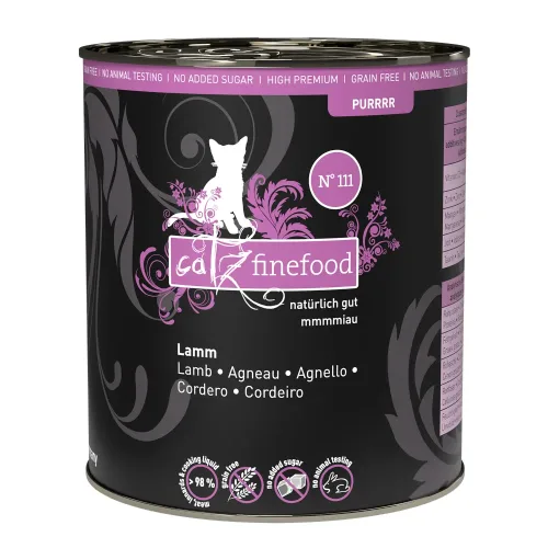 catz finefood Pure 6 x 800 g/750 g - Lamm (6 x 800 g)