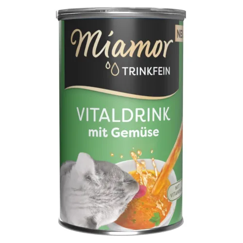 Miamor, Miamor Trinkfein Vitaldrink mit Gemüse für Katzen (140g)