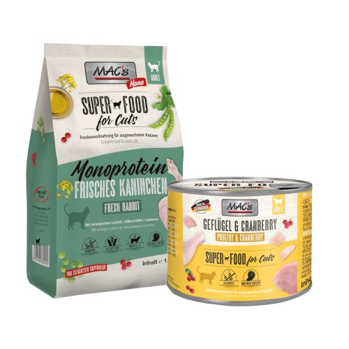 MACS, MAC's Cat Adult Monoprotein Kaninchen 1,5kg