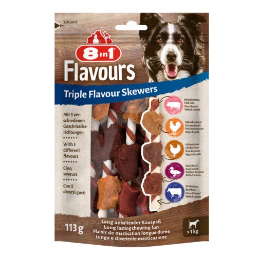 8in1, 8in1 Triple Flavour Skewers 6 Stück
