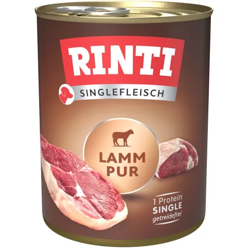 Rinti, Sparpaket RINTI Singlefleisch 24 x 800g - Lamm pur