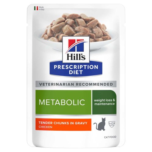 Hills, Hill's Prescription Diet Metabolic Weight Management mit Huhn Geflügel 12x85 g