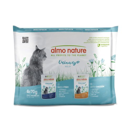 almo nature, Almo nature Holistic Urinary Help Multipack Fisch & Huhn 6x70g