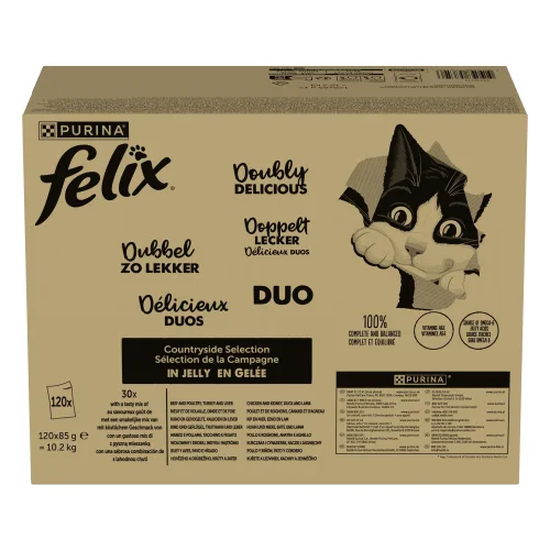 Felix, Felix So gut wie es aussieht in Gelee 120x85 g Doppelt lecker