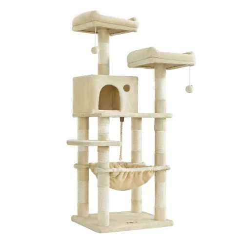 Feandrea, Katzenbaum FEANDREA Spanplatte beige