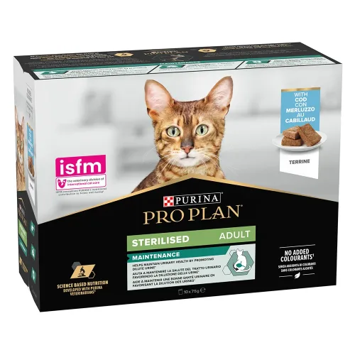 Pro Plan, PURINA PRO PLAN Cat Sterilised Maintenance - Lachs & Thunfisch (12 x 85 g)