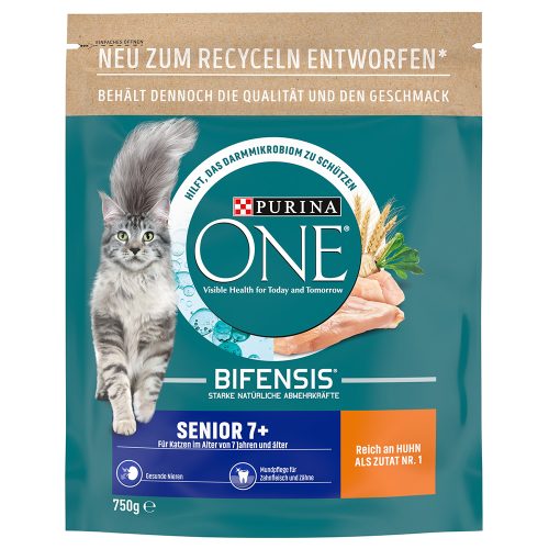 Purina One, Purina ONE BIFENSIS Senior 7+ Huhn & Vollkorn 750 g