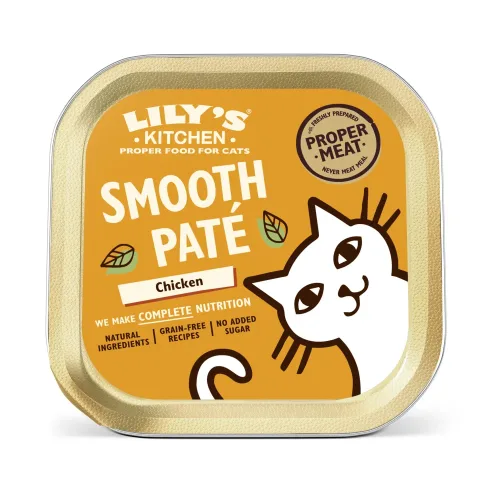 LILY'S KITCHEN, LILY'S KITCHEN Hühnerpastete für Katzen (19x85g)