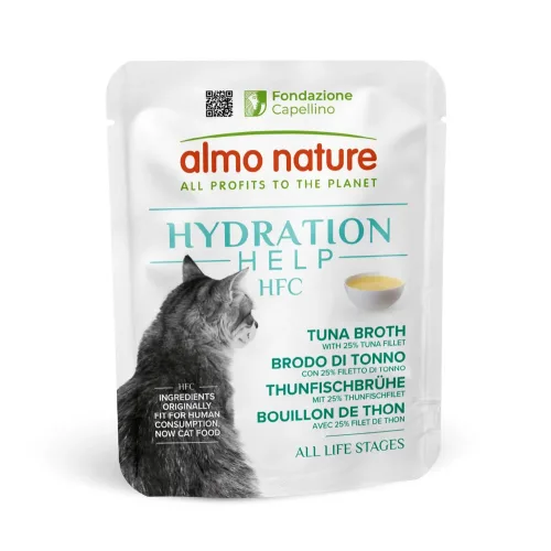 almo nature, Almo Nature HFC Hydration mit Ziegenmilch, Nassfutter für Katzen (50g)