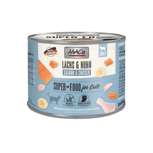 MACS, Sparpaket MAC´s Cat 12 x 200 g - Ente, Pute & Huhn