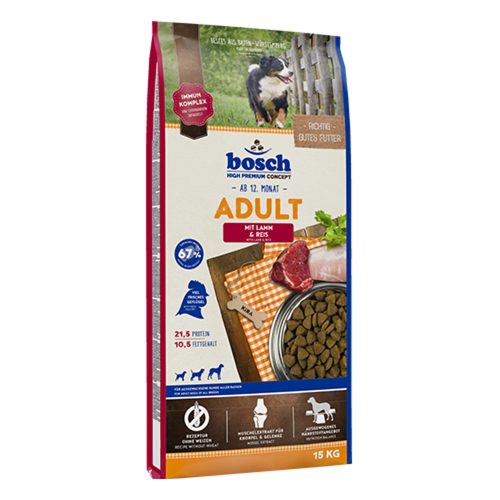 Bosch, bosch High Premium Concept Adult Lamm & Reis 15 kg