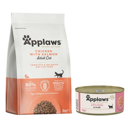 Applaws, Applaws Trockenfutter Katze Adult Huhn mit Lachs 2 kg