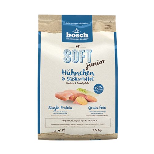 Bosch, bosch Soft Junior Hühnchen & Süßkartoffel 2.5 kg