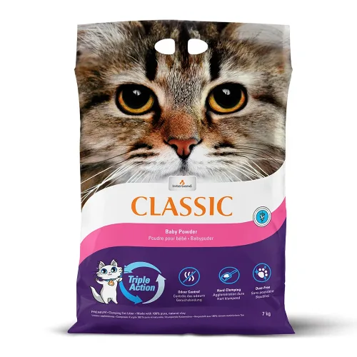 Intersand, Intersand Classic Katzenstreu mit Babypuderduft (7kg)