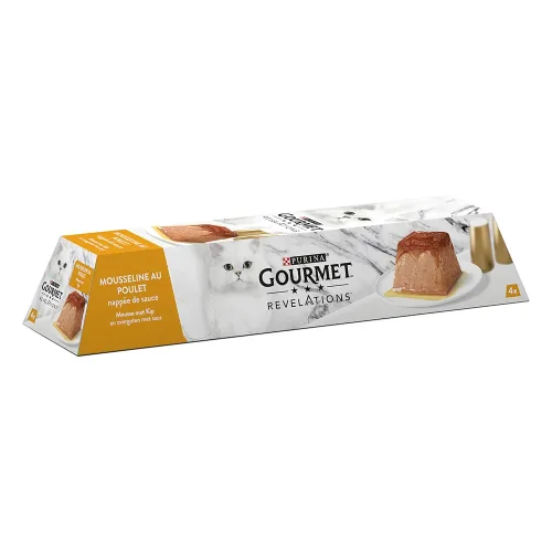 12 + 4 gratis! Gourmet Revelations 16 x 57 g  - Mousse: Huhn