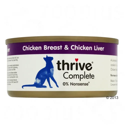 Sparpaket Thrive Complete 24 x 75 g - Hüherbrust & Hühnerleber