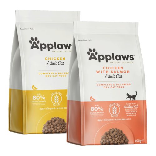 Applaws, Applaws Trockenfutter Adult mit Huhn und Lachs (400g)