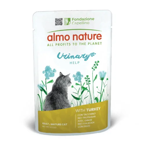almo nature, Almo Nature Urinary Help mit Truthahn, Nassfutter für Katzen (70g)
