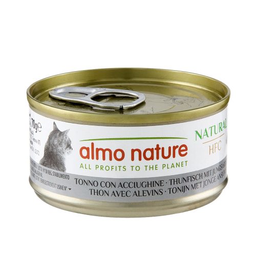 almo nature, Almo Nature HFC Natural Megapack Nassfutter mit Thunfisch und Jungsardellen für Katzen (6x70g)