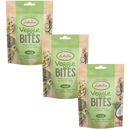 Lukullus Veggie Bites - Sparpaket: 3 x 100 g
