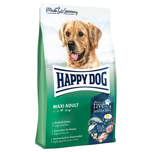 Happy Dog, HAPPY DOG fit & vital Trockenfutter Hund Adult, Maxi 14 kg