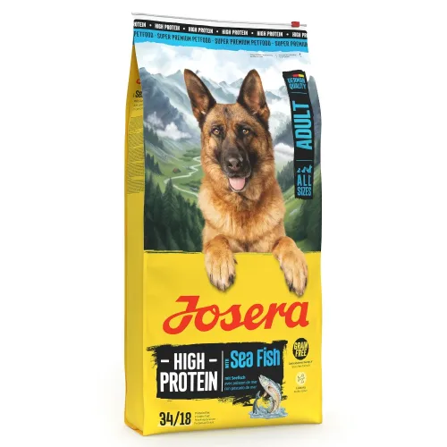 Josera, Josera High Protein Sea Fish Trockenfutter für aktive Hunde