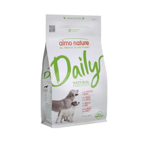 almo nature, Almo Natural Daily Trocken-Hundefutter Rind & Reis