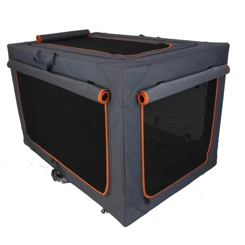 Faltbare Nylonbox Alu deluxe - Grösse XL: B 71 x T 106 x H 68,5 cm