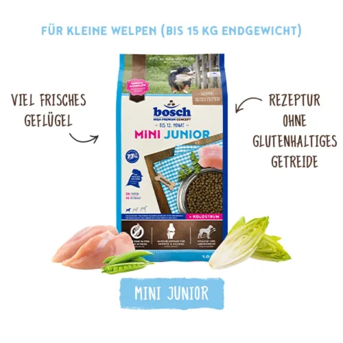 Bosch, bosch Mini Junior Geflügel 15 kg