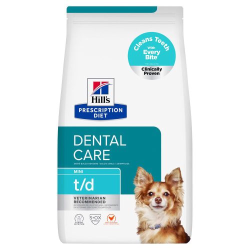 Hills, Hill's Prescription Diet Dental Care Mini t/d 3 kg