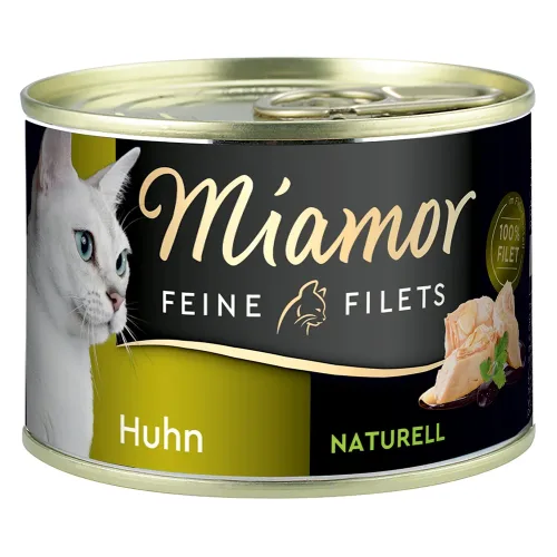 Miamor, Miamor Feine Filets Naturelle 6 x 156 g - Thunfisch & Krebsfleisch