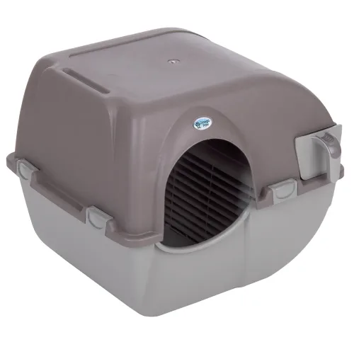 zooplus Exclusive, Katzentoilettenvorleger XXL - grau