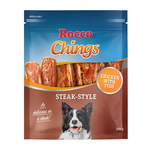 Rocco, Sparpaket Rocco Chings Steak Style - Entenfleisch 4 x 200 g