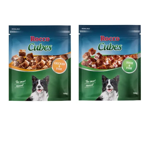 Rocco, Sparpaket Rocco Cubes  - Ente 4 x 150 g
