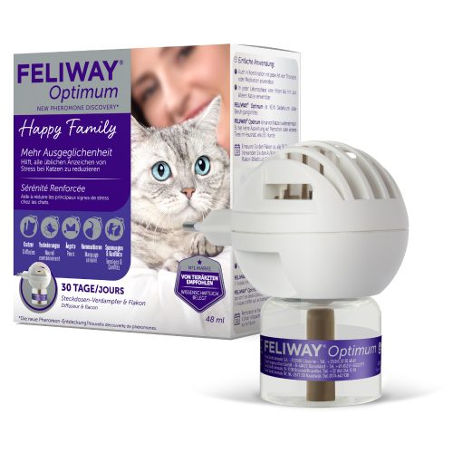 FELIWAY, Feliway Optimum Start-Set zur Vorbeugung von Stressverhalten 48ml