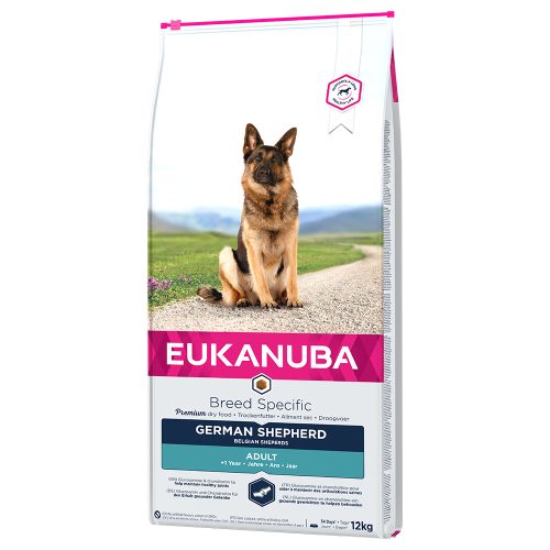 Eukanuba, EUKANUBA Trockenfutter für Hunde, rassespezifisch Deutscher Schäferhund Erwachsener 12 kg