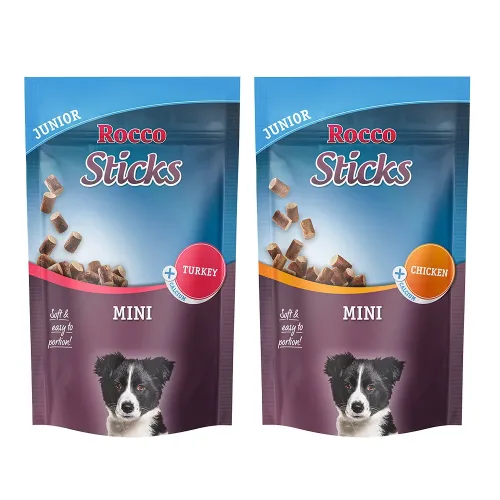 Rocco, Sparpaket Rocco Sticks Mini - Junior: Huhn 3 x 70 g