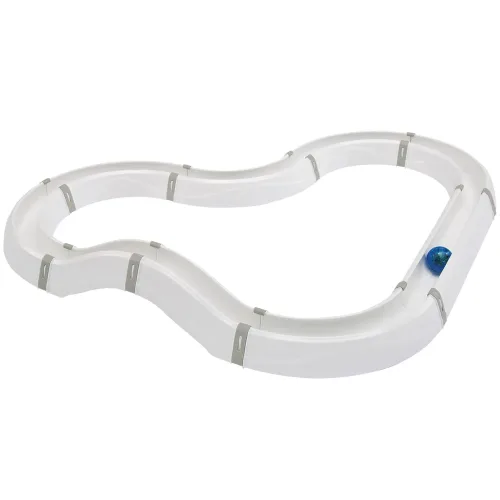 Ferplast Spielschiene Flashlight weiss / grau - weiss / grau