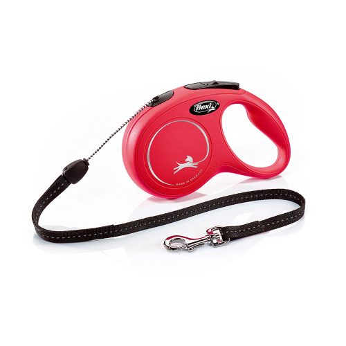 Flexi, Flexi New Classic Seil rot S, 8 m, 12 kg