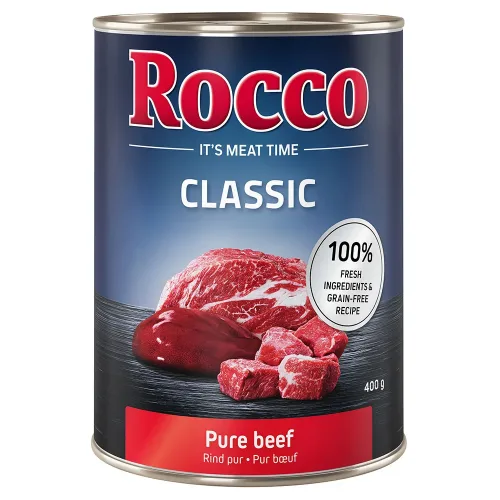 Rocco, Rocco Classic 6 x 400 g - Rind mit Pute