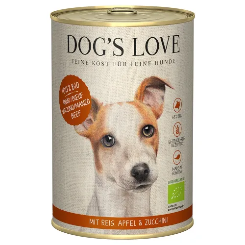 Dog's Love, Dog's Love Hunde Nassfutter Rind