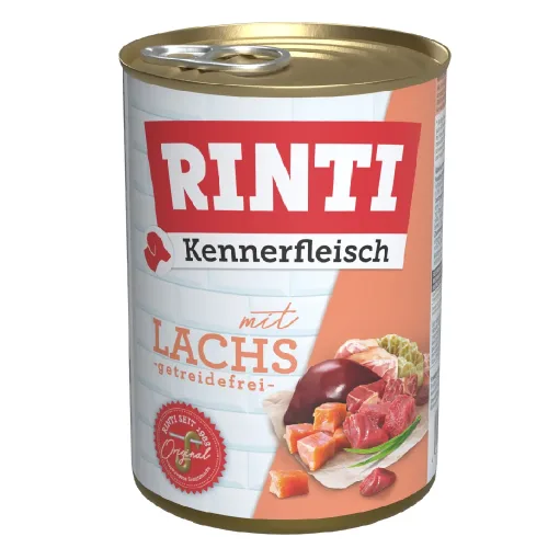 Sparpaket RINTI Kennerfleisch 12 x 400 g - Lachs