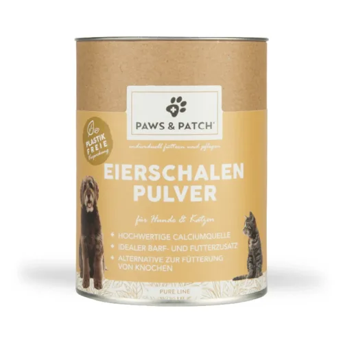 Paws & Patch, Paws & Patch Eierschalen Pulver für Hunde und Katzen (350g)