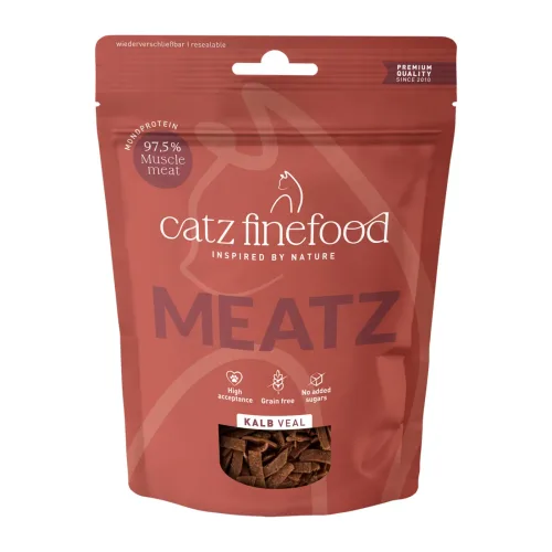 Catz Finefood, catz finefood Meatz - Mixpaket I: Huhn & Kalb (2 x 45 g)