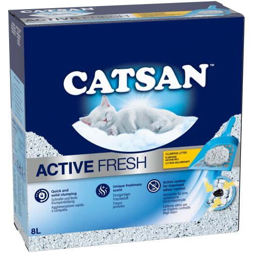 CATSAN, CATSAN Active Fresh Klumpstreu 8 l