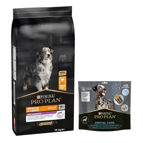 Pro Plan, PRO PLAN Adult 7+ Medium & Large Age Defence Huhn 14 kg
